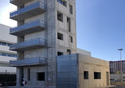 Obras de reforma y ampliación del edificio administrativo y residencial y construcción de Torre de entrenamiento del Parque Norte de Bomberos de València en la calle Daniel Balaciart nº 12