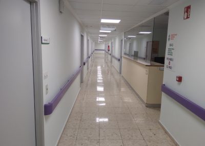 Obras de reforma de las Salas de Hospitalización B.1.3 Medicina Interna y A.3.2. Cirugía